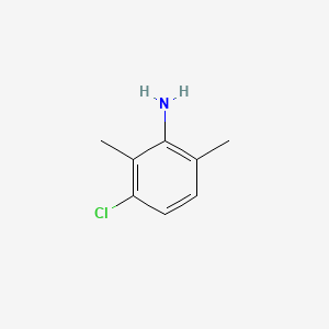 Chemical structure of 3-Chloro-2,6-dimethylaniline