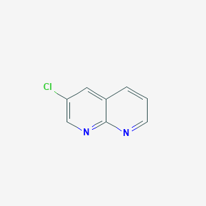 Chemical structure of 3-Chloro-1,8-naphthyridine
