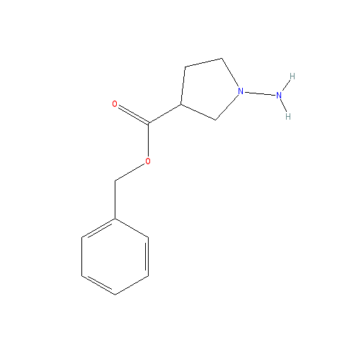 Chemical structure of 3-Cbz-Aminopyrrolidine