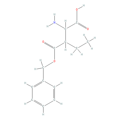 Chemical structure of 3-Cbz-aMinopentanoic acid