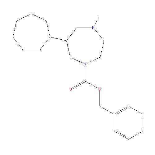Chemical structure of 3-Cbz-3,6-diazabicyclo[3.2.0]heptane