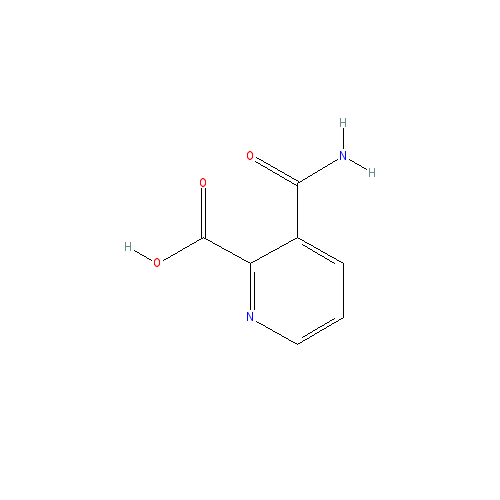 Chemical structure of 3-Carbamoylpicolinic Acid