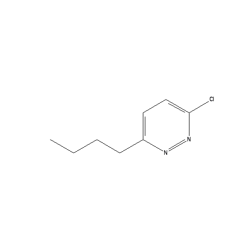 Chemical structure of 3-Butyl-6-chloropyridazine