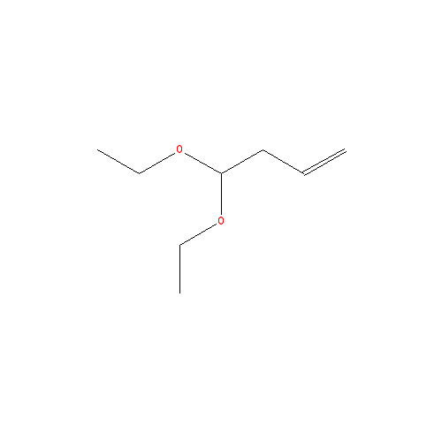 Chemical structure of 4,4-Diethoxybut-1-ene