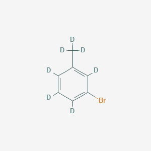 Chemical structure of 3-BROMOTOLUENE-D7