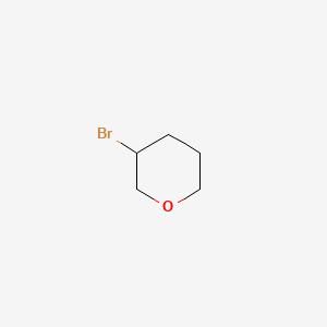 Chemical structure of 3-Bromooxane