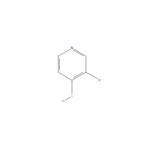 Chemical structure of 3-Bromopyridine-4-thiol