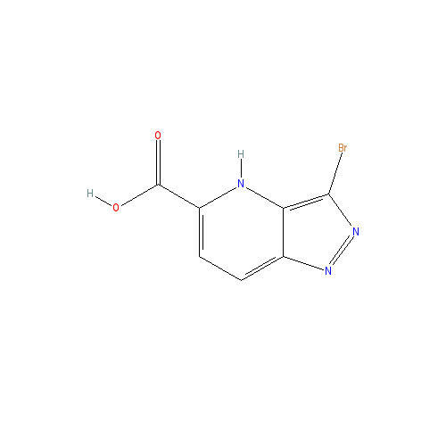 Chemical structure of 3-Bromopyrazolo[1,5-a]pyridine-5-carboxylic acid
