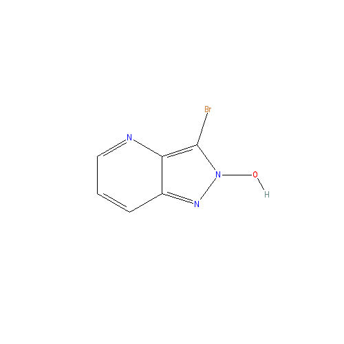 Chemical structure of 3-Bromopyrazolo[1,5-a]pyridin-2-ol