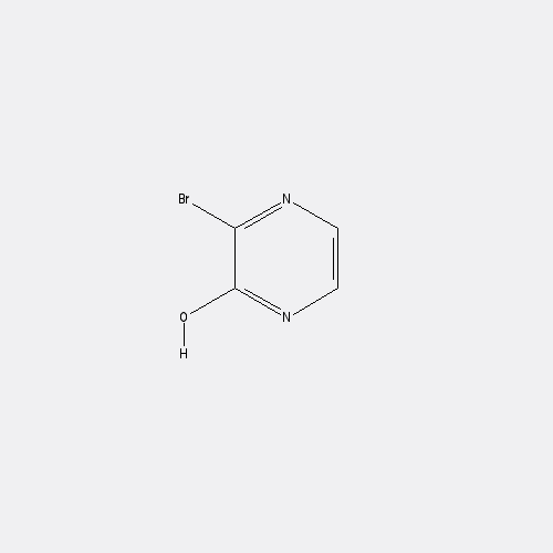 Chemical structure of 3-Bromopyrazin-2-ol
