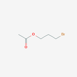 Chemical structure of 3-Bromopropyl Acetate