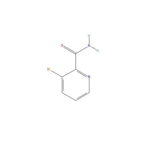 Chemical structure of 3-Bromopicolinamide