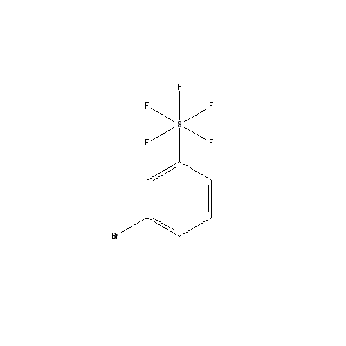 Chemical structure of 3-Bromophenylsulfur Pentafluoride