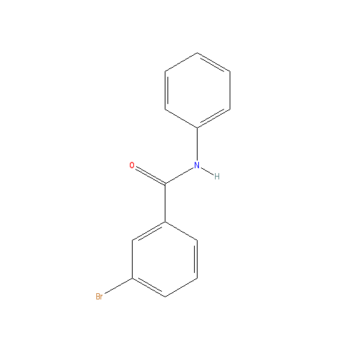 Chemical structure of 3-Bromo-N-phenylbenzamide