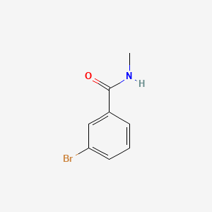 Chemical structure of 3-Bromo-N-methylbenzamide