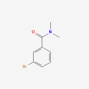 Chemical structure of 3-Bromo-N,N-dimethylbenzamide