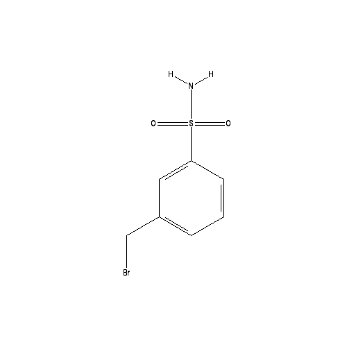 Chemical structure of 3-Bromomethylbenzenesulfonamide