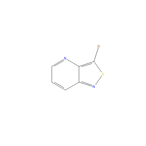 Chemical structure of 3-Bromoisothiazolo[4,3-b]pyridine