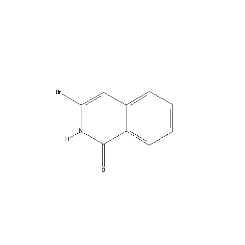 Chemical structure of 3-Bromoisoquinolin-1(2H)-one
