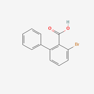 Chemical structure of 3-Bromobiphenyl-2-carboxylic acid