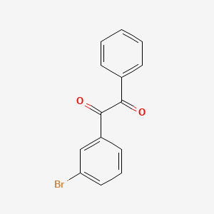 Chemical structure of 3-BroMobenzil