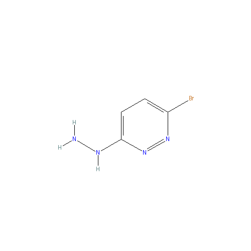 Chemical structure of 3-Bromo-6-Hydrazinylpyridazine