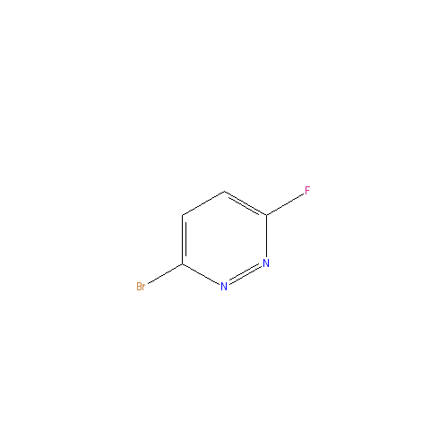 Chemical structure of 3-Bromo-6-fluoropyridazine