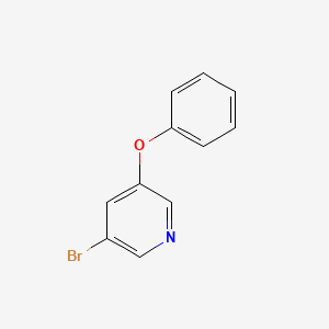 Chemical structure of 3-Bromo-5-phenoxypyridine