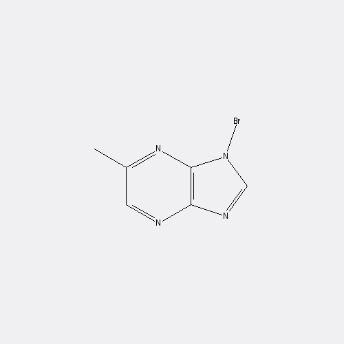 Chemical structure of 3-bromo-5-methylimidazo[1,2-a]pyrazine