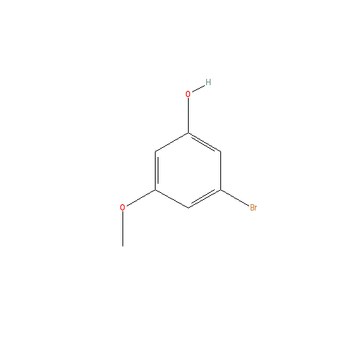 Chemical structure of 3-Bromo-5-methoxyphenol