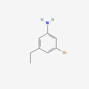 Chemical structure of 3-Bromo-5-ethylaniline