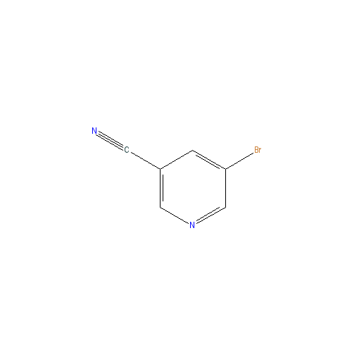 Chemical structure of 3-Bromo-5-(trifluoromethyl)picolinonitrile