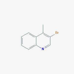 Chemical structure of 3-Bromo-4-methylquinoline