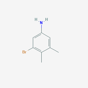 Chemical structure of 3-Bromo-4,5-dimethylaniline