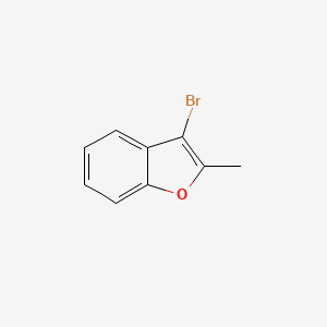 Chemical structure of 3-Bromo-2-methylbenzofuran