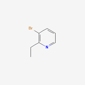 Chemical structure of 3-Bromo-2-ethylpyridine