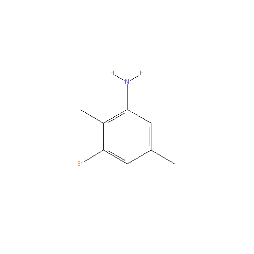Chemical structure of 3-Bromo-2,5-dimethylaniline