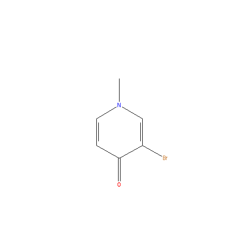 Chemical structure of 3-Bromo-1-methylpyridin-4(1H)-one