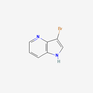 Chemical structure of 3-Bromo-4-azaindole