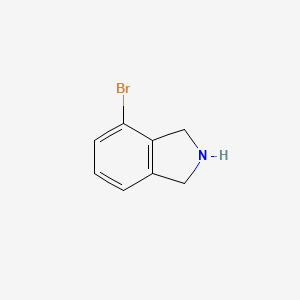 Chemical structure of 3-Bromo-1H-isoindoline