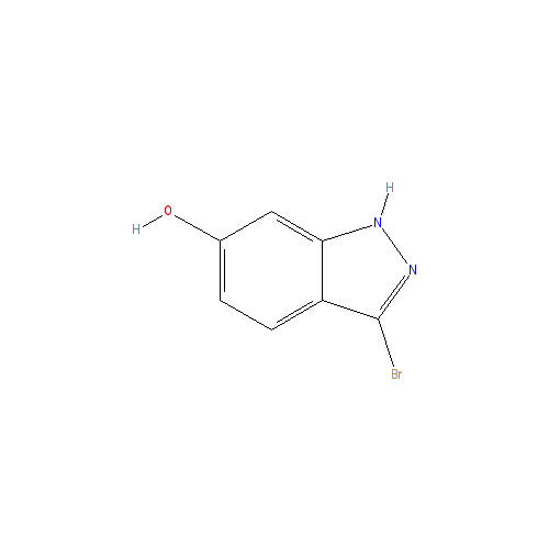 Chemical structure of 3-Bromo-1H-indazol-6-ol