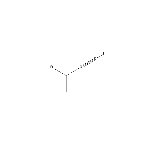 Chemical structure of 3-Bromo-1-butyne