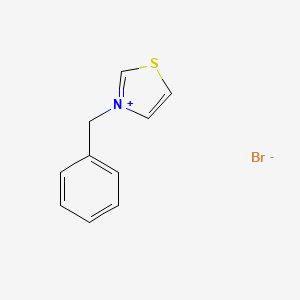 Chemical structure of 3-Benzylthiazolium Bromide