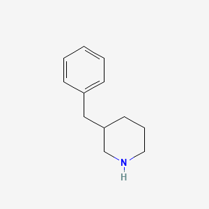 Chemical structure of 3-Benzylpiperidine