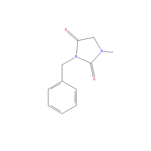 Chemical structure of 3-Benzylimidazolidine-2,4-dione