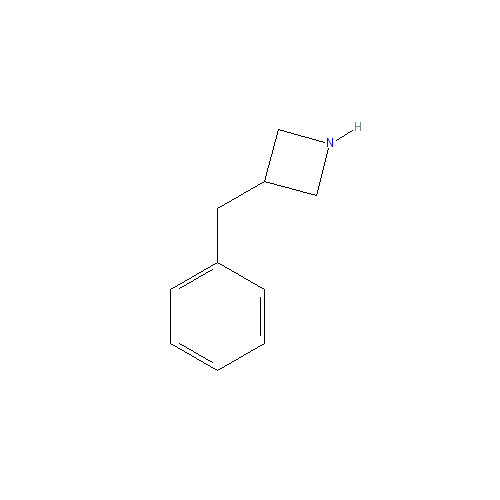 Chemical structure of 3-Benzylazetidine hydrochloride