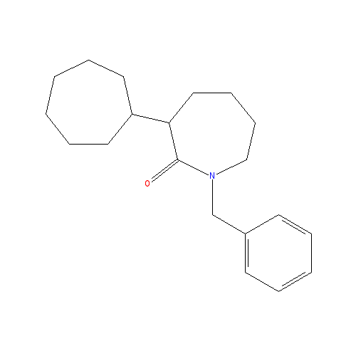 Chemical structure of 3-Benzyl-3-azabicyclo[3.1.1]heptan-2-one