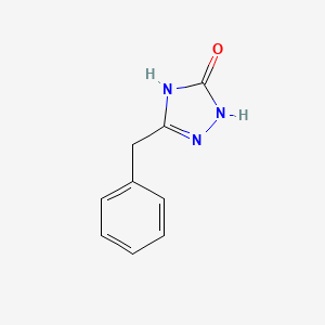 Chemical structure of 3-Benzyl-1H-1,2,4-triazol-5(4H)-one