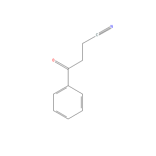 Chemical structure of 3-Benzoylpropionitrile