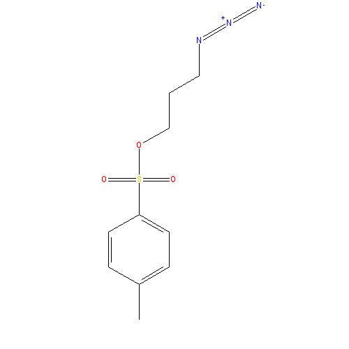 Chemical structure of 3-azidopropyl 4-methylbenzenesulfonate